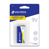 Pila zinc-carbon 9v blister voltech